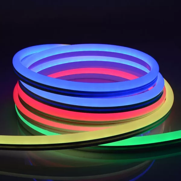 Newest rgb Neon strips outdoor Flex LED RGB Neon Rope - Image 5