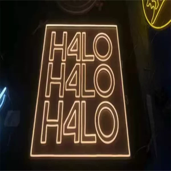 Beer Neon Sign Let's Party LED Light Strip Wedding Party - Image 2